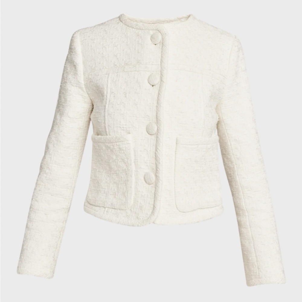 Proenza Shouler tweed cropped jacket
